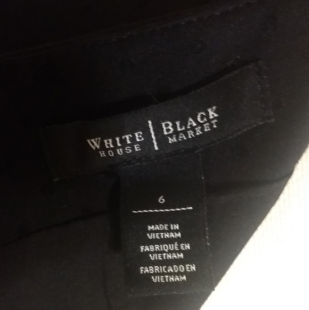 White House Black market pencil skirt sz 6 euc *M - Picture 4 of 5